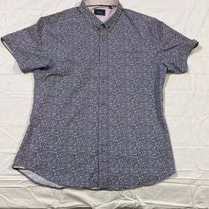 7Diamonds Mercer Floral 4-Way Stretch Short Sleeve Button-Up Shirt